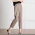 Import Ice Silk Wide-Leg Pants High-Waisted Thin Loose Cool Pants Nine-Point Casual Pants from China