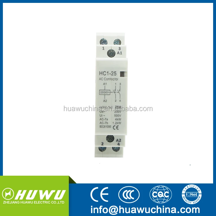 ICT series Household Ac Magnetic Contactor automation single phase contactor