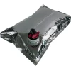 in Stock 1L-20L Hot Sell Aluminum Foil Bib Bag Butterfly Valve Side Gusset Wine Juice Beverage Gravure Printing Surface Handling