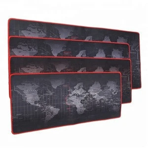 in stock large rubber custom gaming mouse pad
