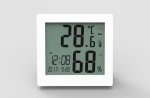Indoor Large Scree LCD Electronic Temperature Humidity Digital Thermometer Digital Multi Thermometer Hygrometer Desk Table Clock