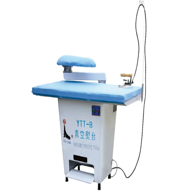 industrial laundry commercial ironing table machine