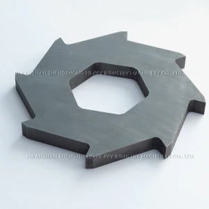 industrial waste double shaft shredder spare parts