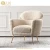 Import ins hot sale living room furniture Sheepskin Jet accent chair from China