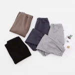 Insts web celebrity street shot European casual pants sports running pants ladies with the same elastic waist pants wholesale
