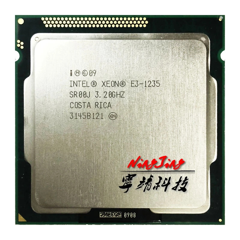 Intel Xeon E3-1235 E3 1235 3.2 GHz Quad-Core Eight-Thread CPU Processor 6M 95W LGA 1155