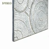 IVY Interior Home Decorations Modern Embossed Metal Wrought Iron abstract wall art for living room