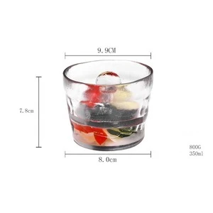 Japan Style Glass Pickling Pot with Glass Fermentation Weights