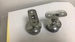JBD banister stainless steel stair handrail end cap base plate cover