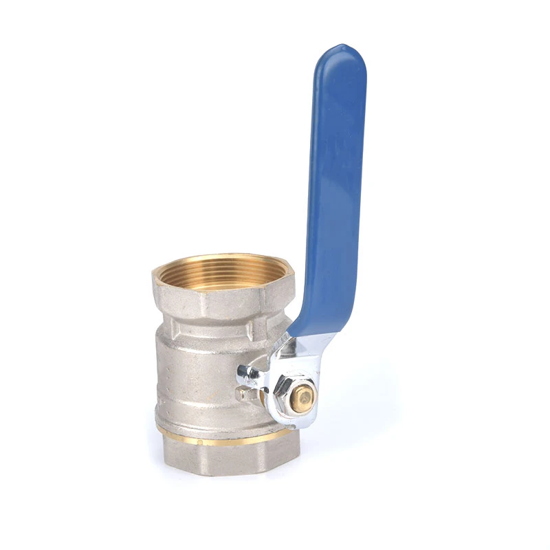 JD-4022 weld compression nickel plated brass ball valve