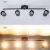 Import JLC-4885 Adjustable Track Lighting Kit, 4-Lights Ceiling Light GU10 with Iron Shade for Living Room, Kitchen, Utility Room from China