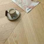 Jonhos Hot Sale White Oak Chevron Parquet Engineered Wooden Flooring