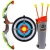 Import Kids Toy Bow & Arrow Archery Set Arrow Holder Target - LED Light Up Function - Hunting Series Toy Boys Girls from China