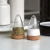 Import Kitchen 70ml Small Clear Glass Spice Jar Salt Pepper Shaker Bottle with Cork Stopper from China