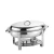 Import Kitchen Hotel Equipment Round Chafing Dish Buffet Catering  Round Food Warmer from China
