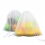 Import Kitchen storage vegetable fruit drawstring polyester net reusable RPET mesh bag from China
