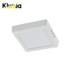 KLUMIA High quality CE Rohs Square Surfaced Mounted SMD Ultra Slim 6w 12w 18w 24w Indoor Hotel Led Panel Light