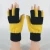 Import Knitted Gloves in Black and Yellow color matching Half Finger mittens Customizable in Adult And Children Size from China