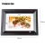 Import Kodak RDPF-700W Wall Mount Digital Photo Frame Picture Frame 7 Inch With Time Switch, 360 Rotate from China