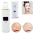 Import korea 3 in 1 electric ultrasound facial care, ultrasonic dead ion ultra sonic peeling beauty machine, supersonic skin scrubber from China