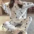 Import Korean version students loose round collar large size cartoon lovely ladies nightgown long sleeves spring and autumn home wear0 from China