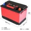 L2-400 12V 65Ah 832Wh CCA 1200A Heavy Duty Lithium Ion Auto Battery with LED Voltage Display