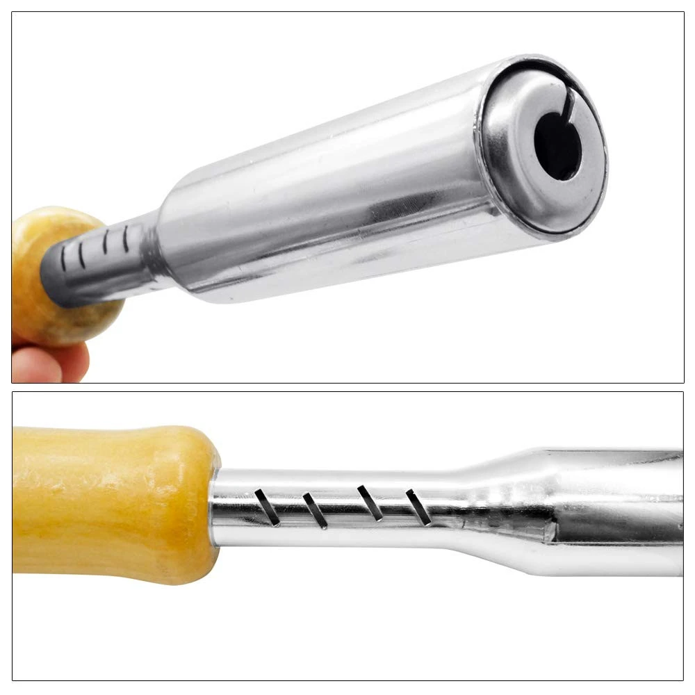 Large Head Tips 75W 100W 150W 200W 300W External Heat Copper Elbow High-Power Wooden Handle Steel Welding Soldering Iron