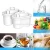 Import Large Household Kitchen Water Purifier 10 Cup Everyday UV Sterilization Water Pitcher with Filter from China