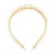 Import Large Pearl Solid Color Headband High-end Boutique Wild Hair Hoop Hair Accessories from China
