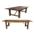 Import Large Wooden Foldable Farmhouse Dining New Wedding Tables from China