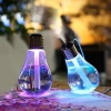 Latest Design low price 400 ML Light Bulb Decoration Cool Mist Humidifier With Colorful Light