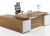 Import Latest modern executive desk office table design wooden office desk from China