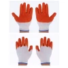 Latex Rubber Coated  Nylon Working Gloves 13gauge Nylon glove