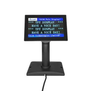 LCD500 2*20 or 4*20 characters pos customer led display