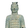 Light clay Terracotta Clay Garden Warrior Statue