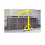 Light duty Electric Hoist Single Girder Portable Used Gantry Crane