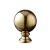 Import Light luxury glossy golden spherical creative design crafts golden plating furnishing home decoration for gift from China