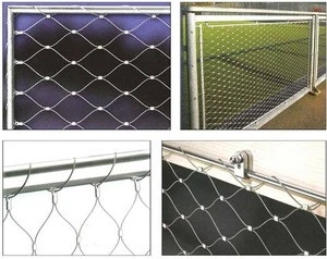 Light Weight High Strength stainless steel wire rope mesh net