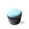 Living Room Furniture kids stool wooden moroccan pouf fabric foot stool round pouf ottoman footstool