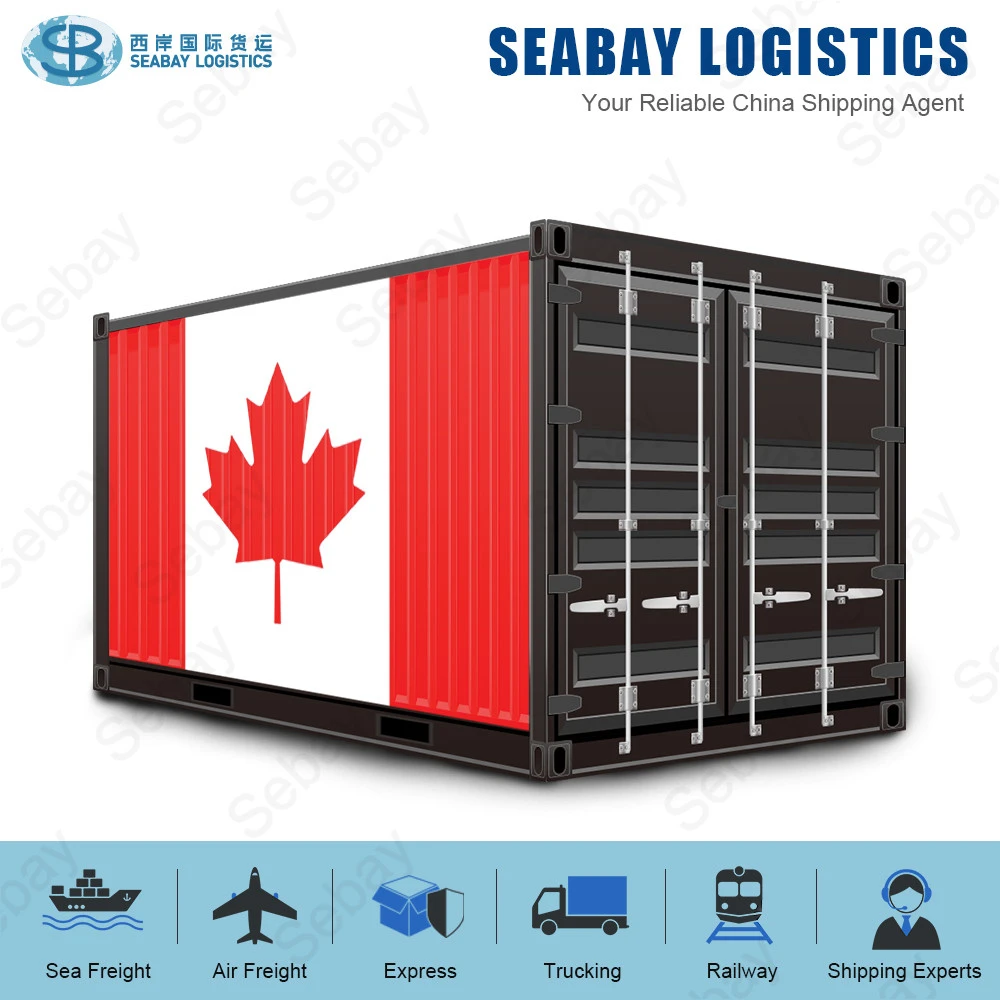 Logistics agent express air sea shipping freight from China to Canada