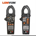 LOMVUM Digital AC DC Voltage Multimeters NCV Non Contact Power Clamp Meter