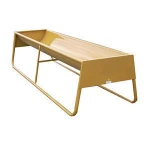 Long animal horse feed trough