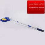 Long handle retractable soft hair cleaning mop multi-function mop foam brush car wash brush
