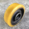 Long Service life 200x50 mm Solid Polyurethane PUR Supporting wheel for Hyster forklift /Truck