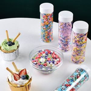 Love Bakery Colorful Sugar Pearls  Press Candy For Cupcakes Bakery Ingredients Edible Mixed Sprinkle Blends Cake Decorations