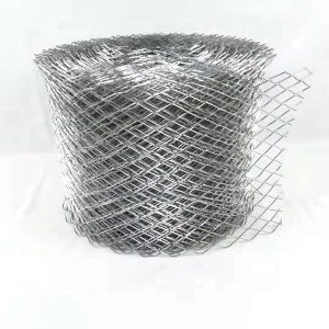 Low Carbon Steel Brick Belt Net For Traditional Diamond Mesh