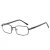 Import Low MOQ Metal Square Business Men Eye Glasses Optical Glass Tao Bao Eyeglass Frames from China