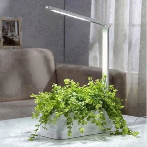 Low price flower rattan glass table lamp