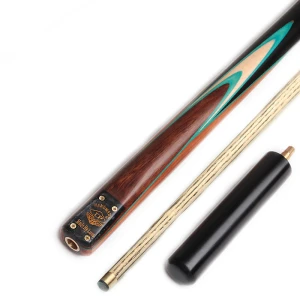 LP China&#39;s long-standing brand High quality classic style import of ash 10mm Tip 3/4 joint inlay butt billiard snooker cue stick