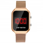 Luxury Brand Digital Watch Ladies Women Mesh Led Sport Wrist Watches Fashion Bracelet Female Clock reloj mujer relogio feminino